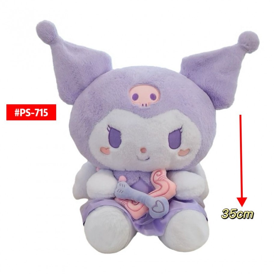 PELUCHE KUROMI 35cm #PS-715
