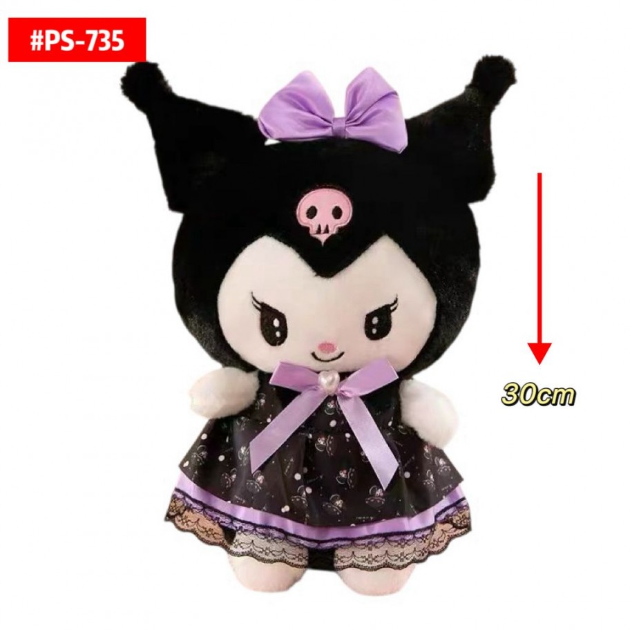 PELUCHE KUROMI 30cm #PS-735