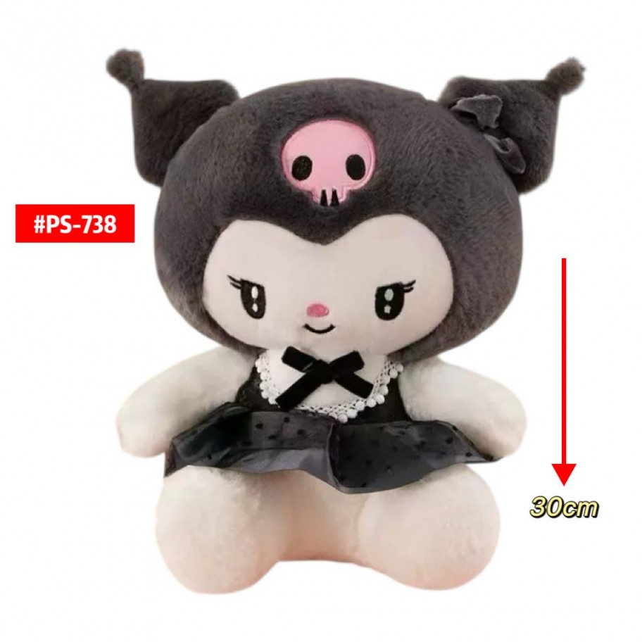 PELUCHE KUROMI 30cm #PS-738
