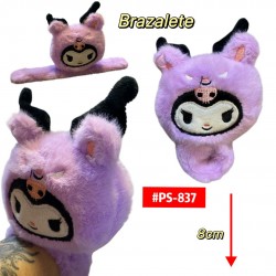 BRAZALETE KUROMI 8CM #PS-837 P.U