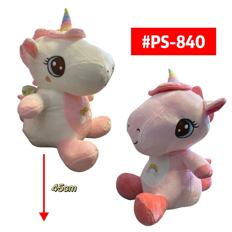 PELUCHE UNICORNIO 45cm #PS-840