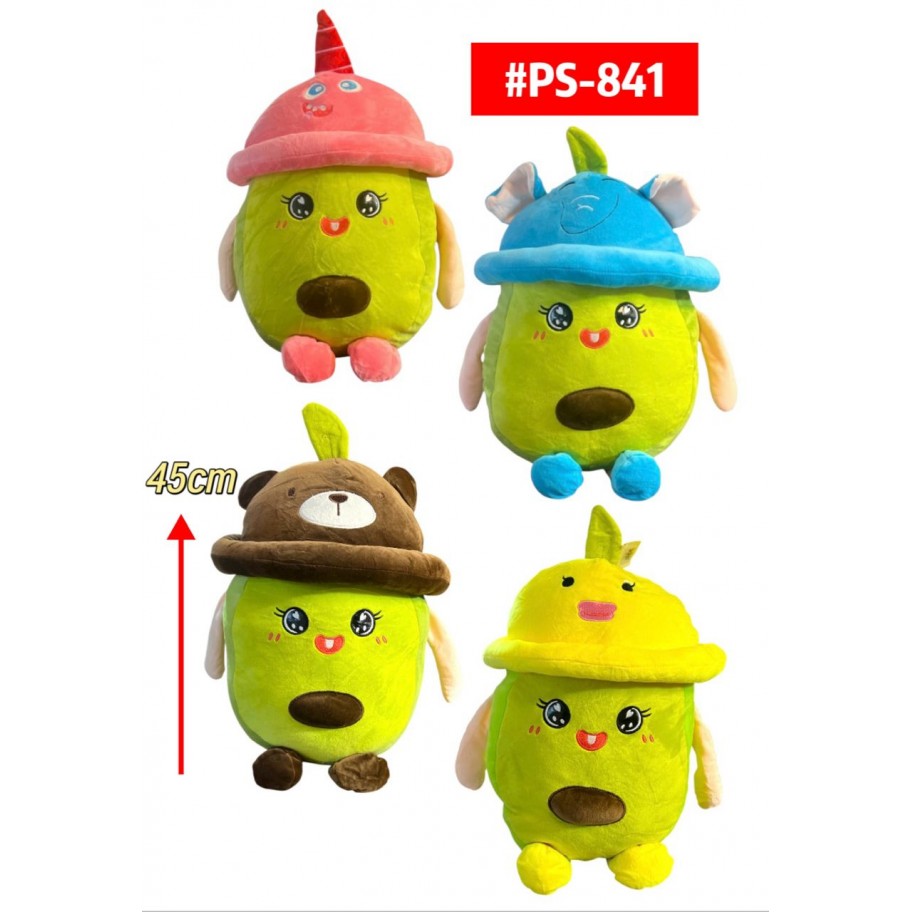 PELUCHE AGUACATE GORRO 45cm #PS-841