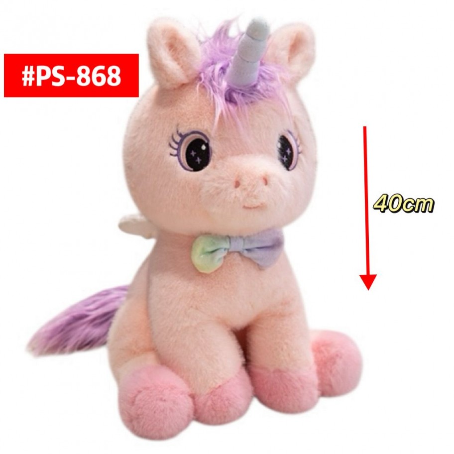PELUCHE UNICORNIO 40cm #PS-868
