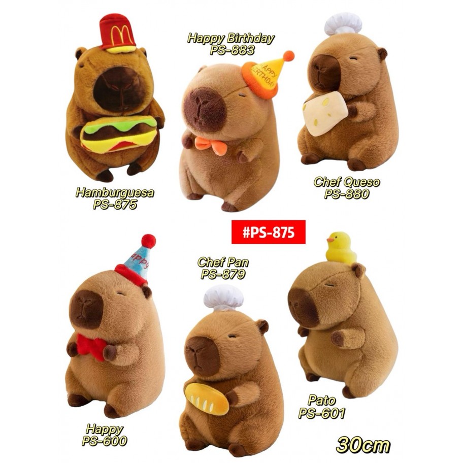 PELUCHE CAPYBARA  30cm #PS-875
