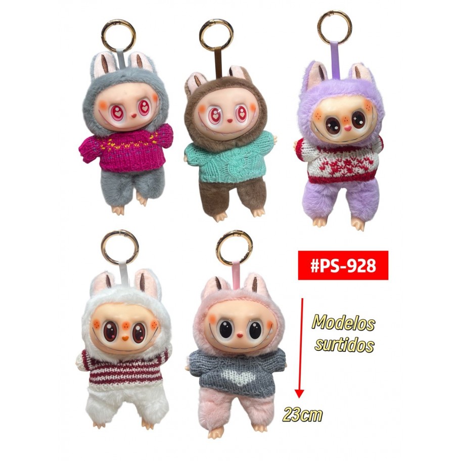 LLAVERO PELUCHE LABUBU SUETER #PS-928 P.U