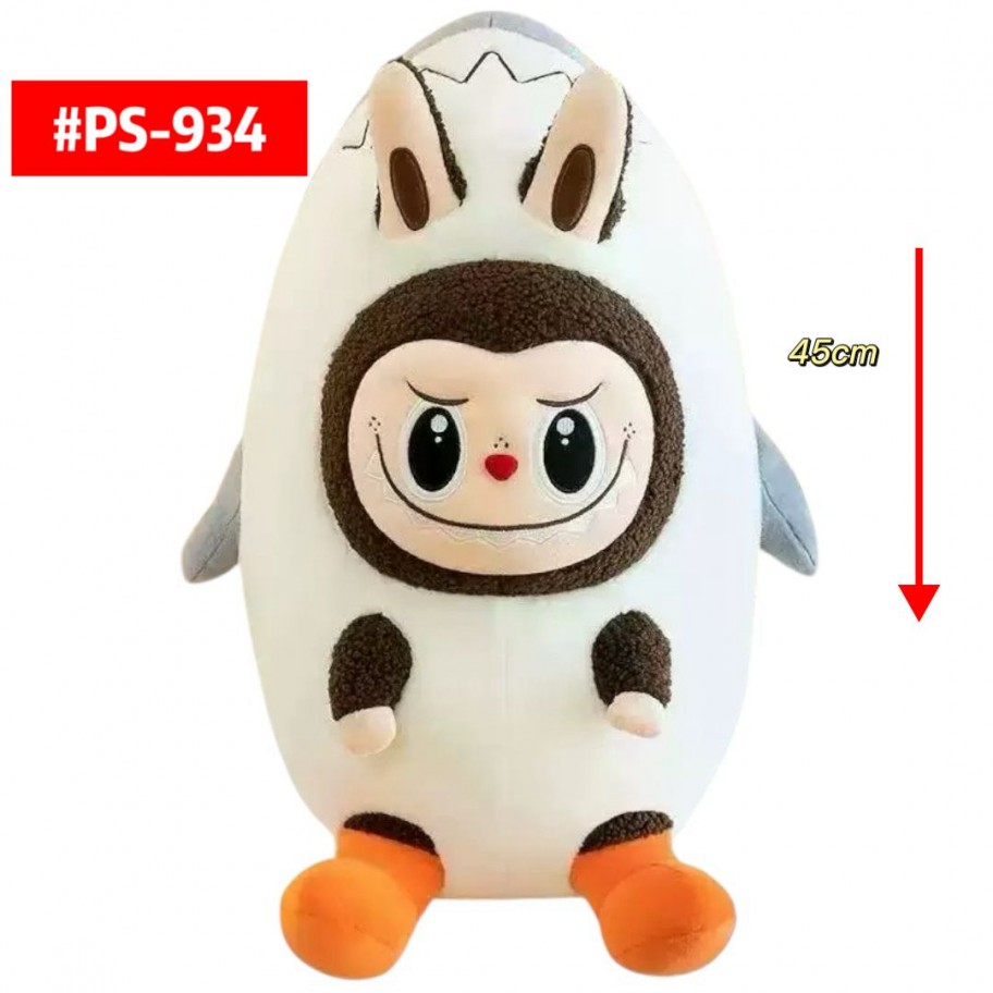 PELUCHE LABUBU TIBURON 45cm #PS-934 P.U