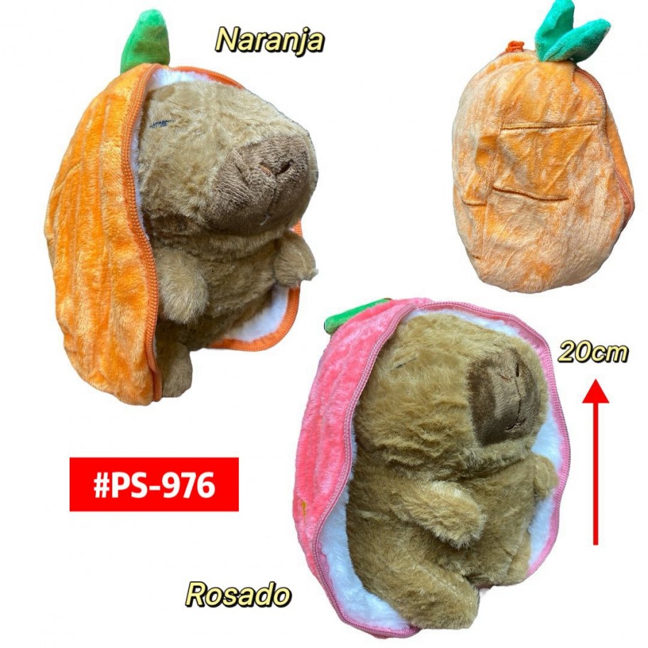 PELUCHE CAPYBARA CAPULLO 20cm #PS-976