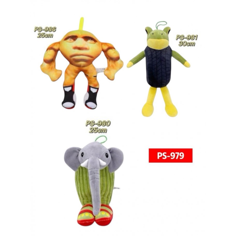 PELUCHE ITALIAN BRAINROT 23-38cm #PS-979