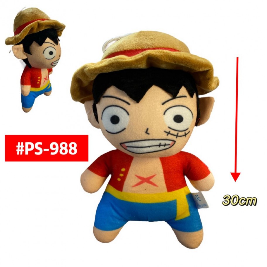 PELUCHE LUFFY ONE PIECE 30cm #PS-988