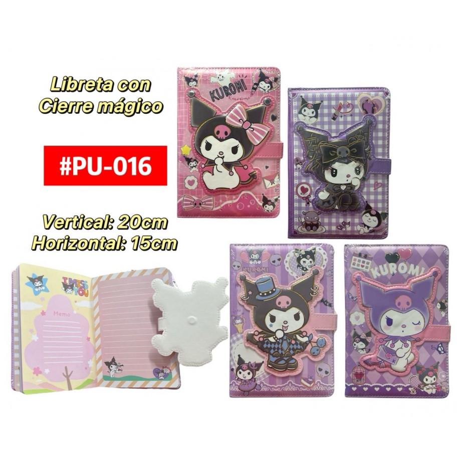 LIBRETA KUROMI #PU-016