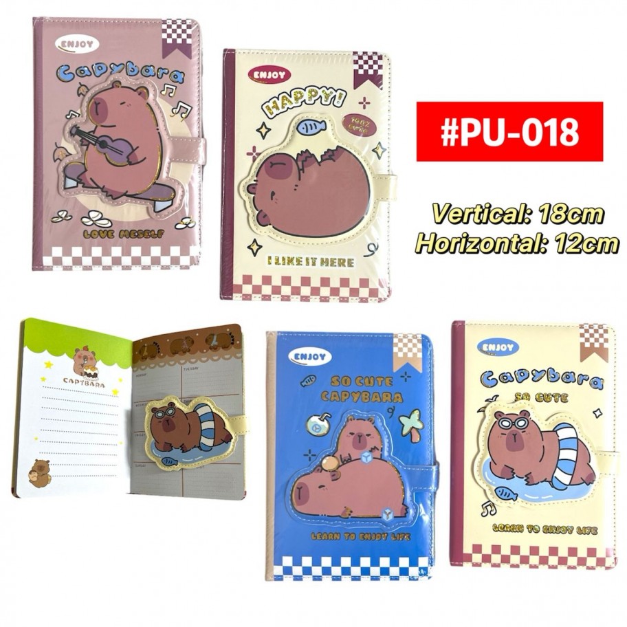 LIBRETA CAPYBARA #PU-018
