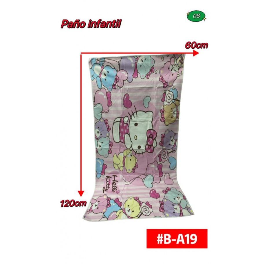 PAÑO HELLO KITTY #B-A19