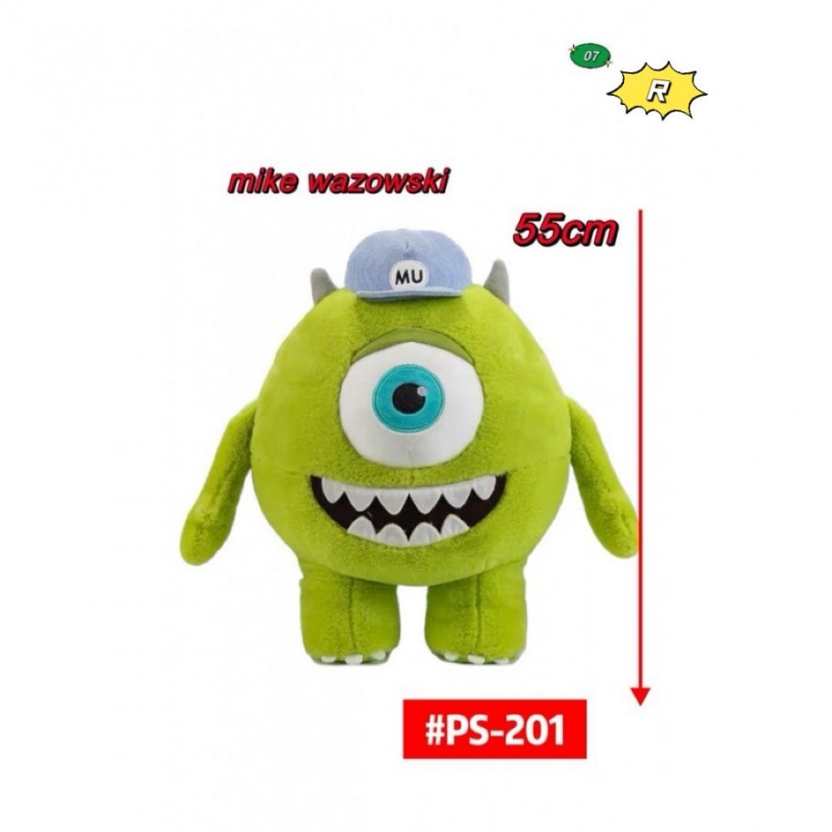 PELUCHE MIKE WAZOWSKI 55cm #PS-201 P.U