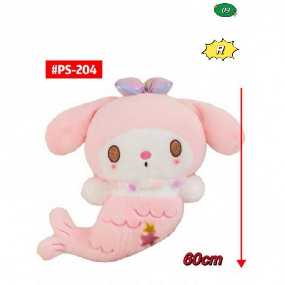 PELUCHE MELODY SIRENA 60cm #PS-204 P.U