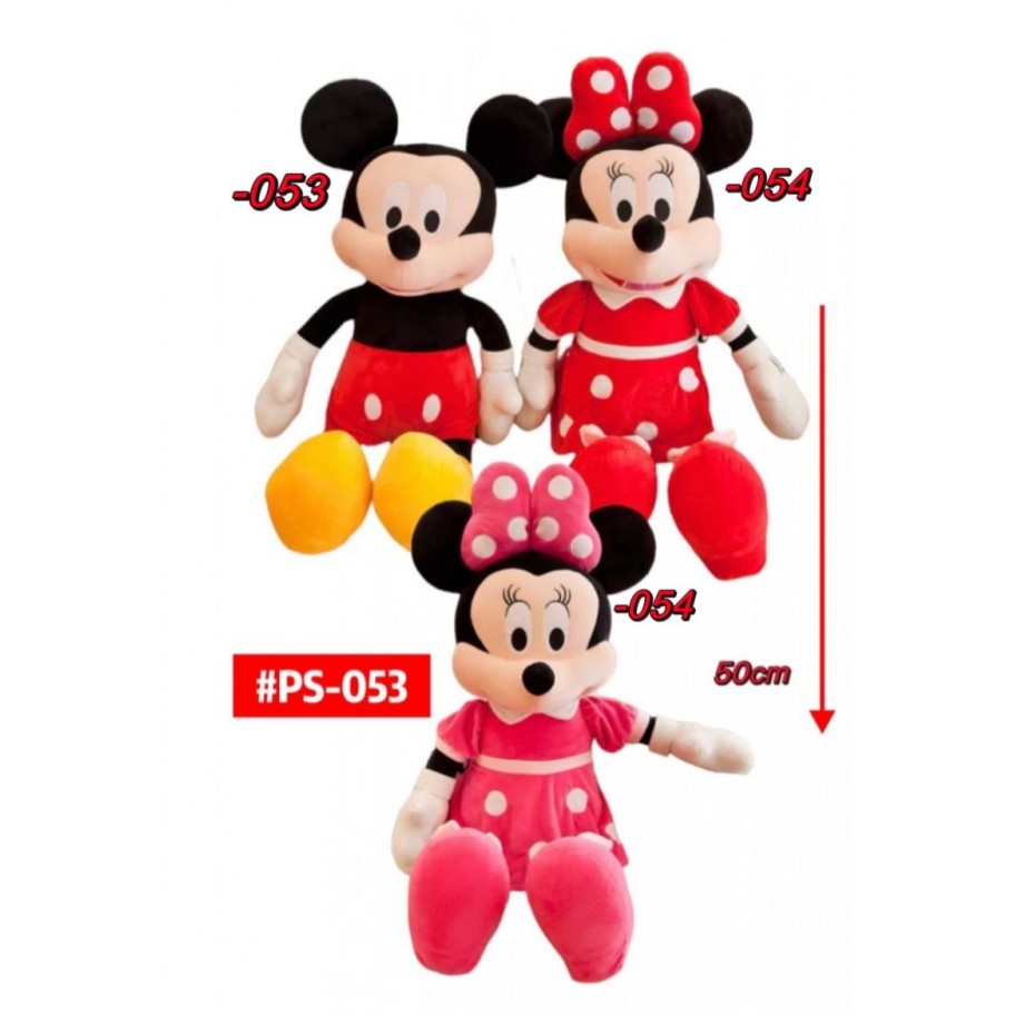 PELUCHE MICKEY/MINNIE 50cm #PS-053