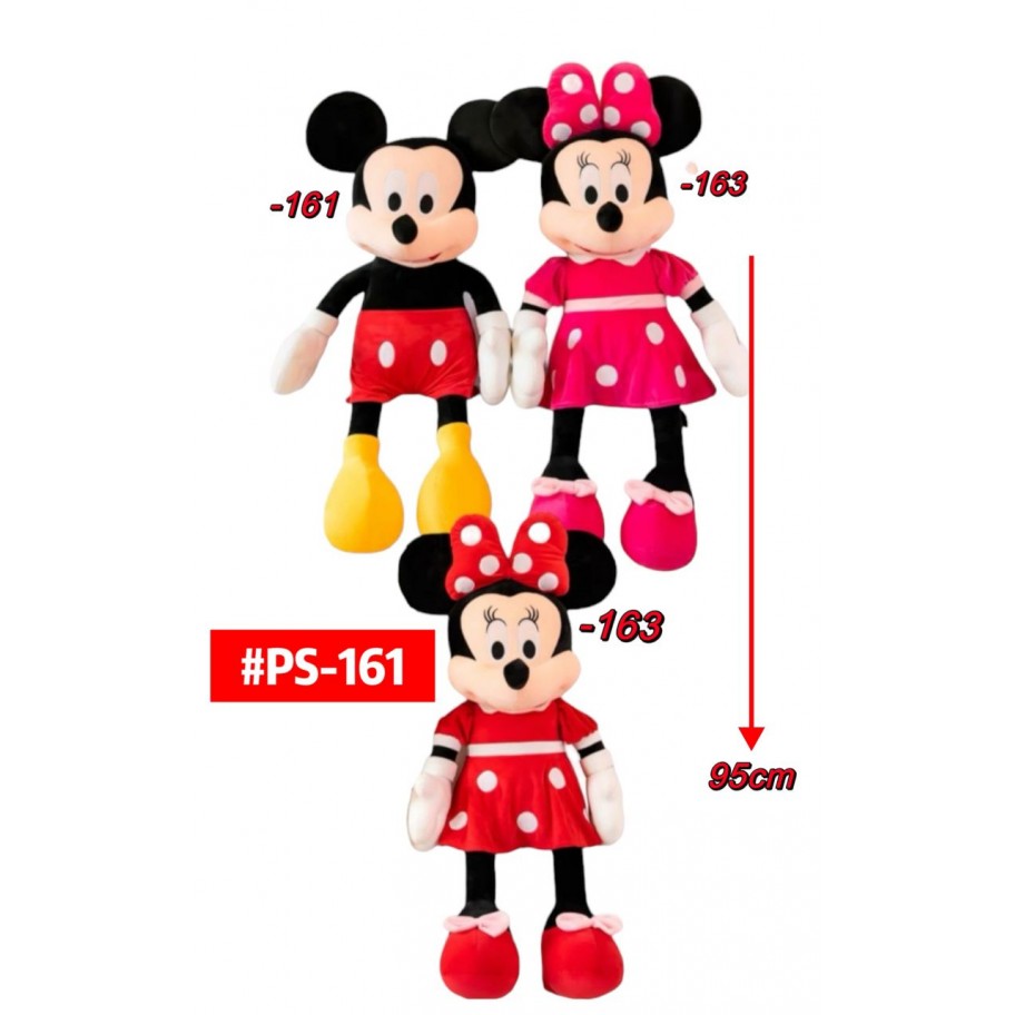 PELUCHE MICKEY/MINNIE 95cm #PS-161