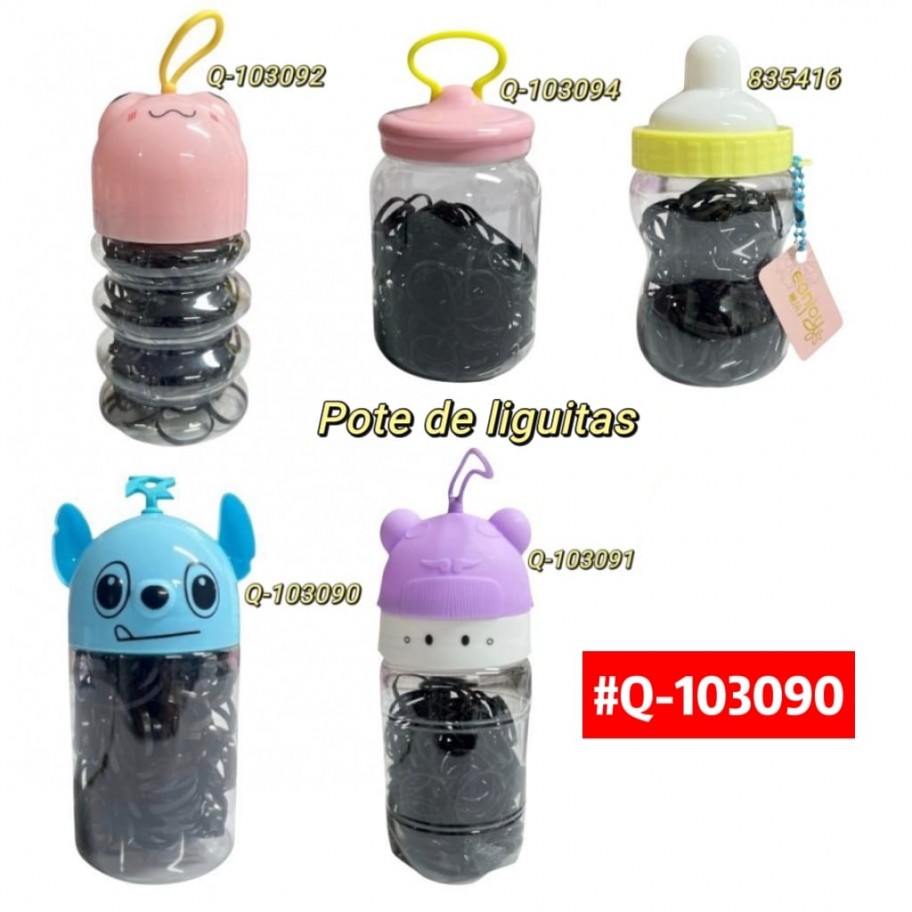 LIGAS NEGRAS EN POTE #Q-103090