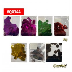 CONFETTI METALIZADO #Q0344 