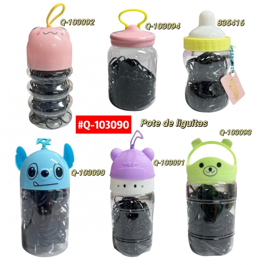 LIGAS NEGRAS EN POTE #Q-103090