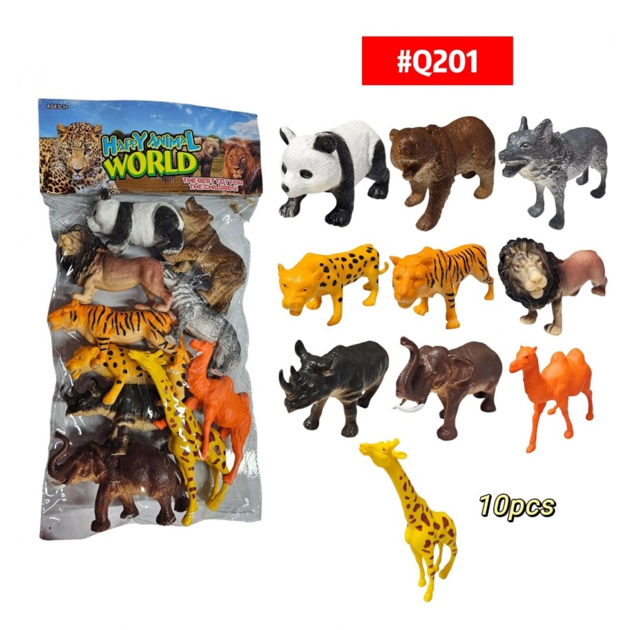 ANIMALES DE GRANJA 10pcs #Q201