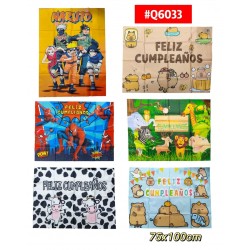 PENDÓN FELIZ CUMPLEAÑOS INFANTIL #Q6033