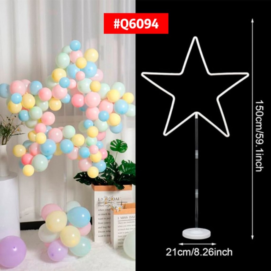 BASE ESTRELLA PARA GLOBOS #Q6094