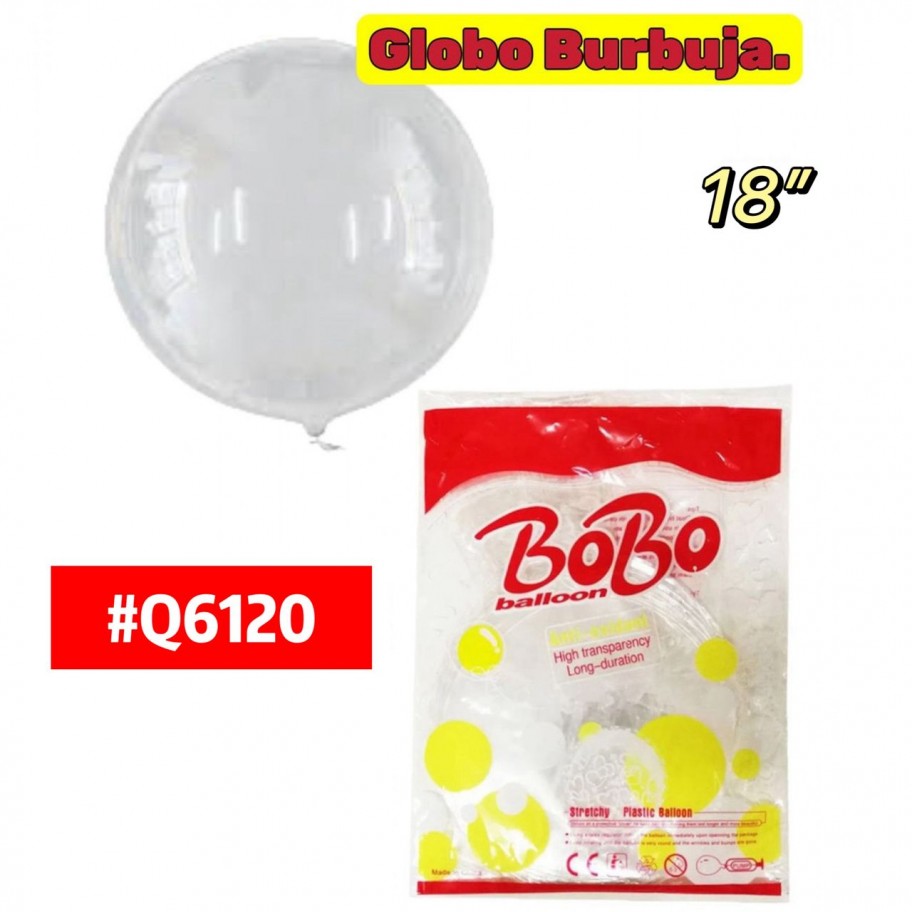 GLOBOS BURBUJA  18" #Q6120