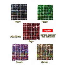 CORTINA SATINADA SHIMMER WALL #Q6127