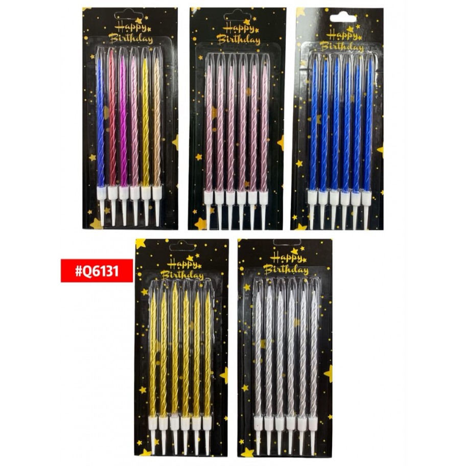 VELAS *6uds #Q6131