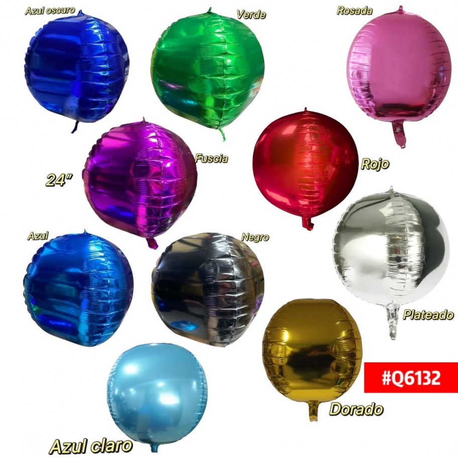 GLOBO FOIL 24" GRANEL #Q6132
