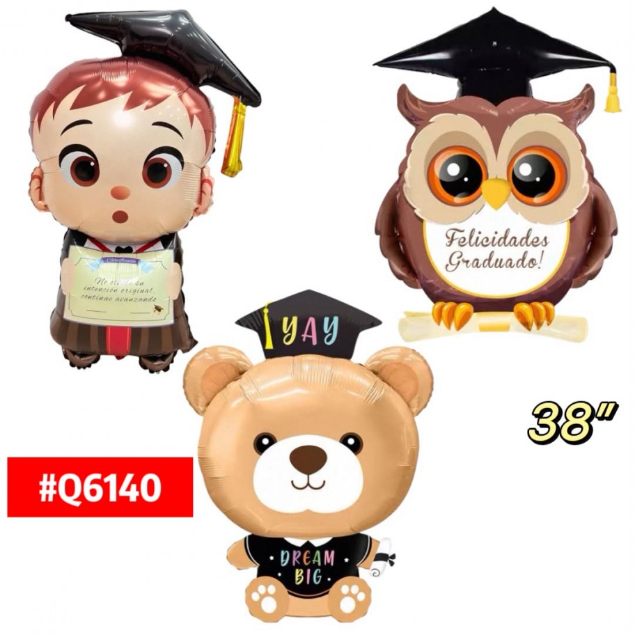 GLOBO GRADUADO 38" GRANEL #Q6140