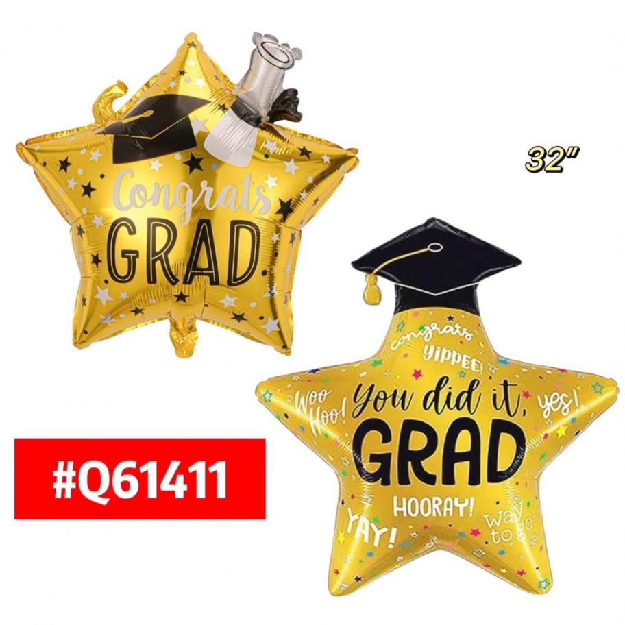 GLOBO GRADUADO 32" GRANEL #Q61411