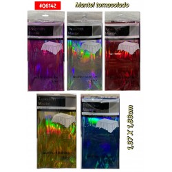 MANTEL METALIZADO #Q6142