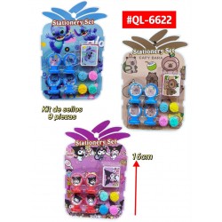 KIT DE SELLOS INFANTIL 9pcs #QL-6622