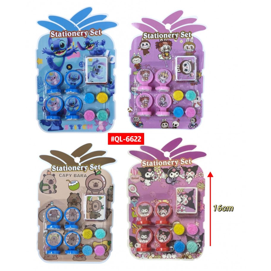 KIT DE SELLOS KUROMI 9pcs #QL-6622