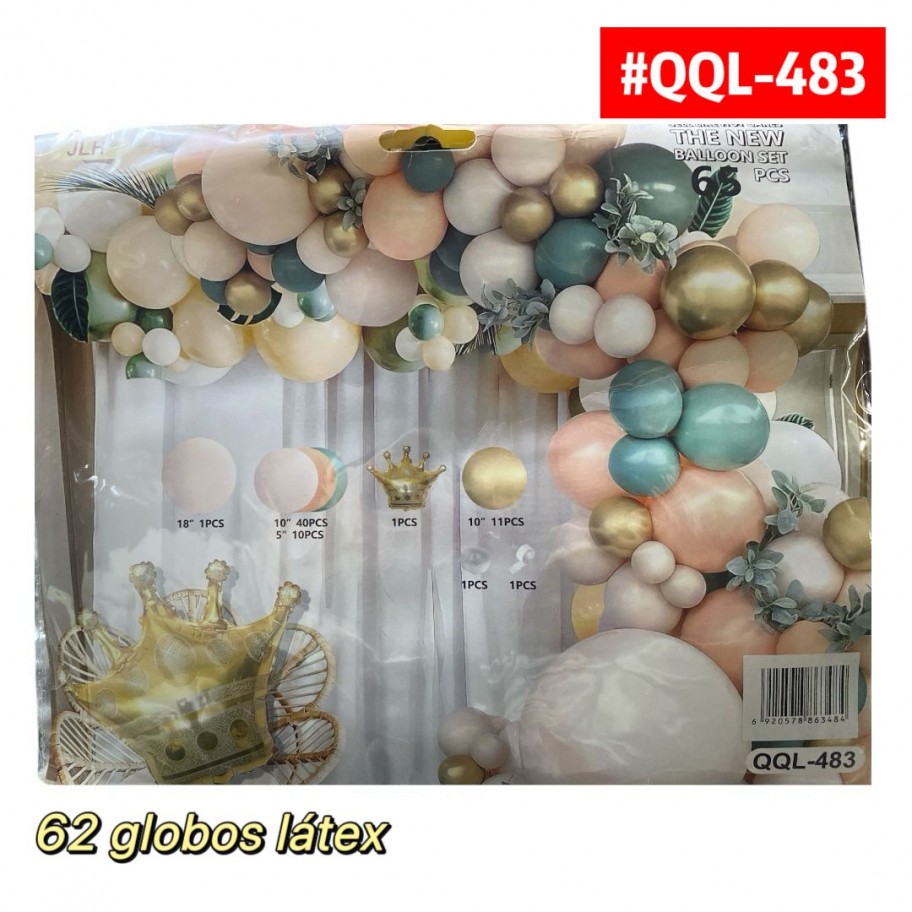SET DE GLOBOS #QQL-483