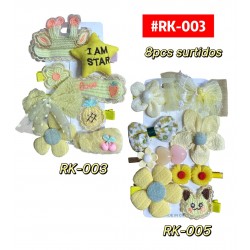  GANCHITOS 8pcs #RK-005 PROMO