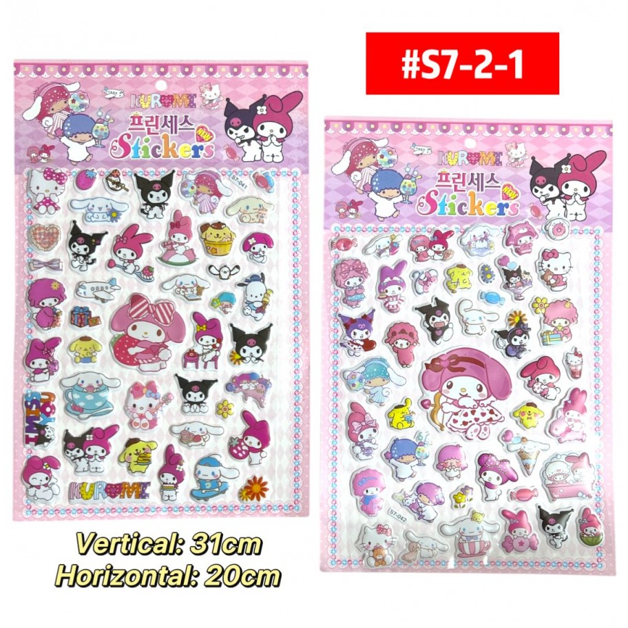STICKERS KIDS SANRIO #S7-2-1