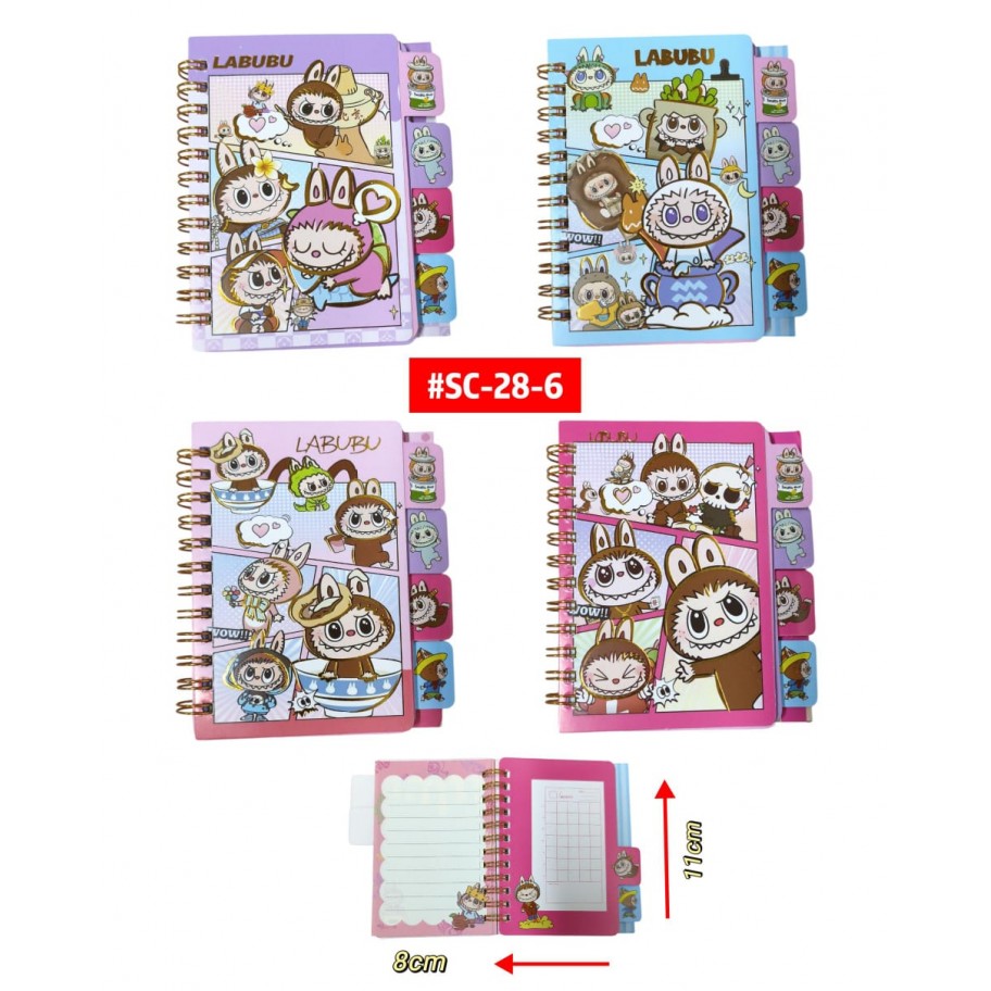 AGENDA LABUBU #SC-28-6