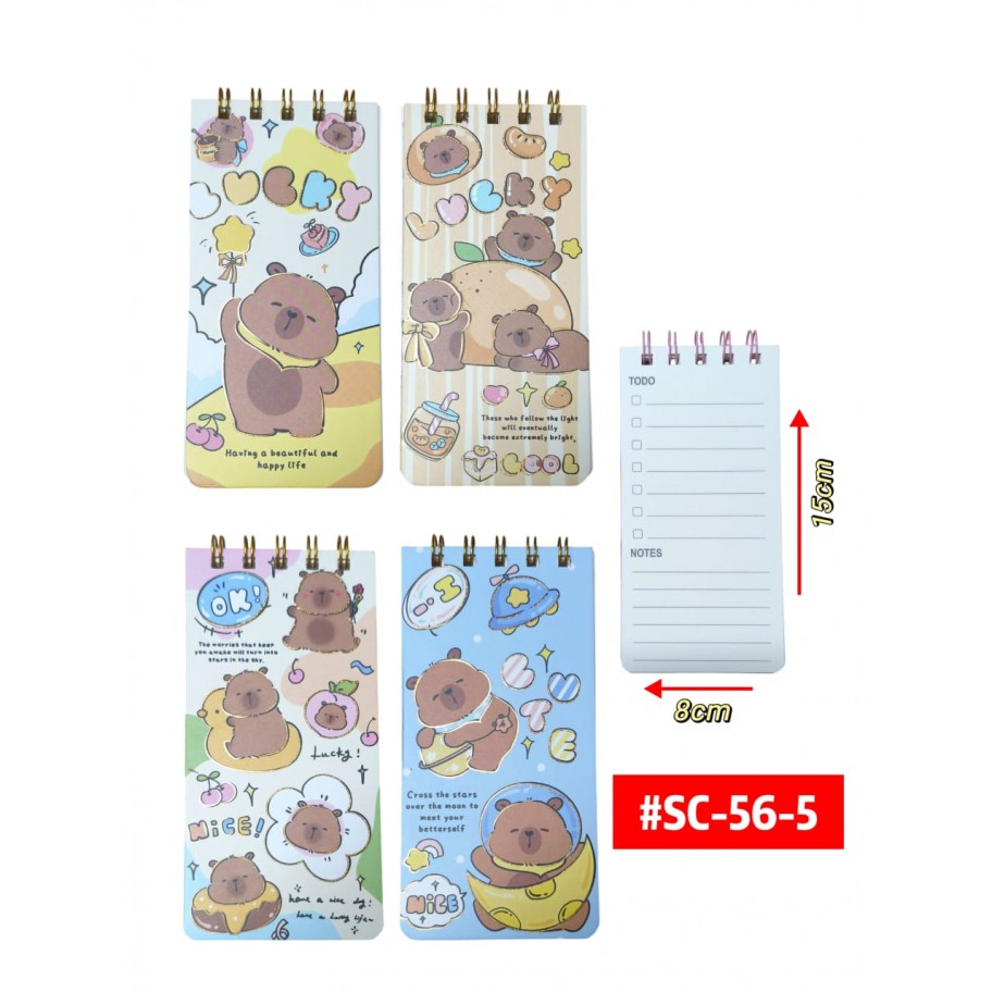 AGENDA LARGA CAPYBARA #SC-56-5