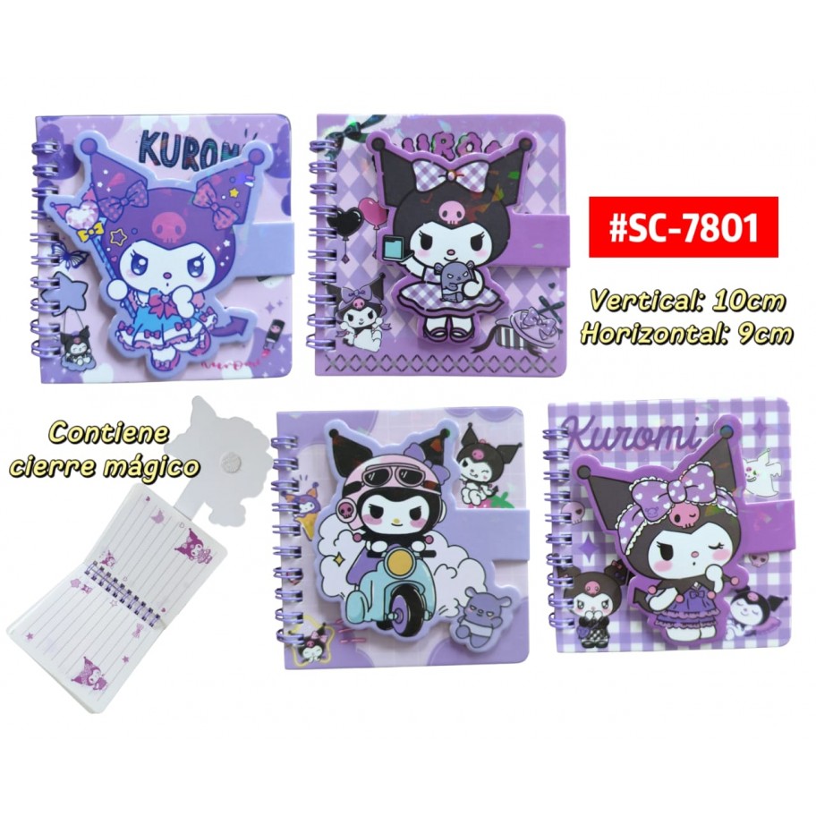 LIBRETA KUROMI #SC-7801