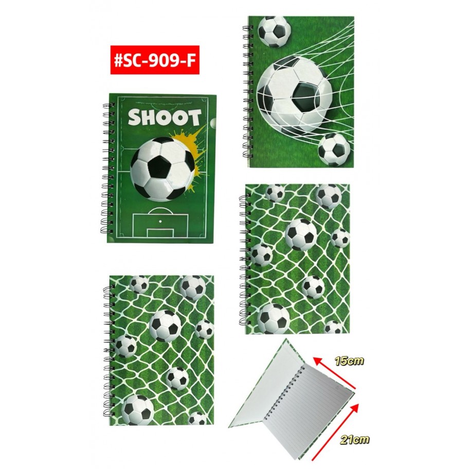 LIBRETA FUTBOL #SC-909-F