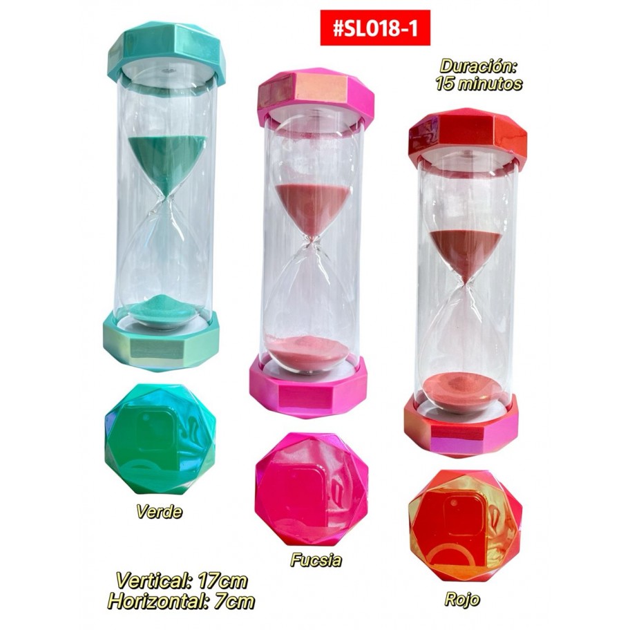  RELOJ DE ARENA #SL018-1 P.U