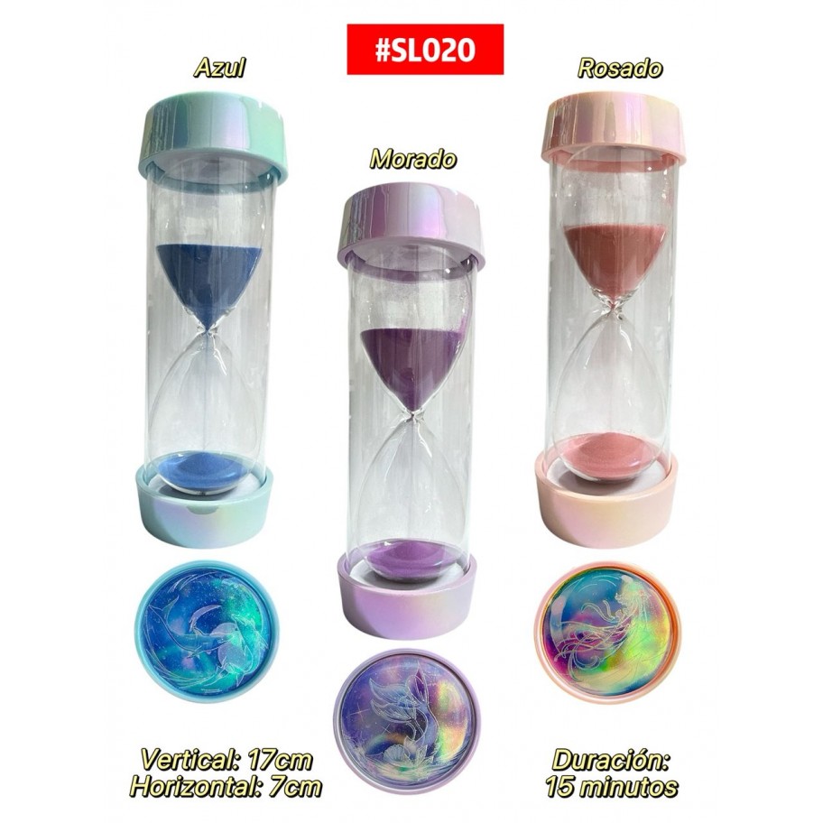 RELOJ DE ARENA #SL020 P.U