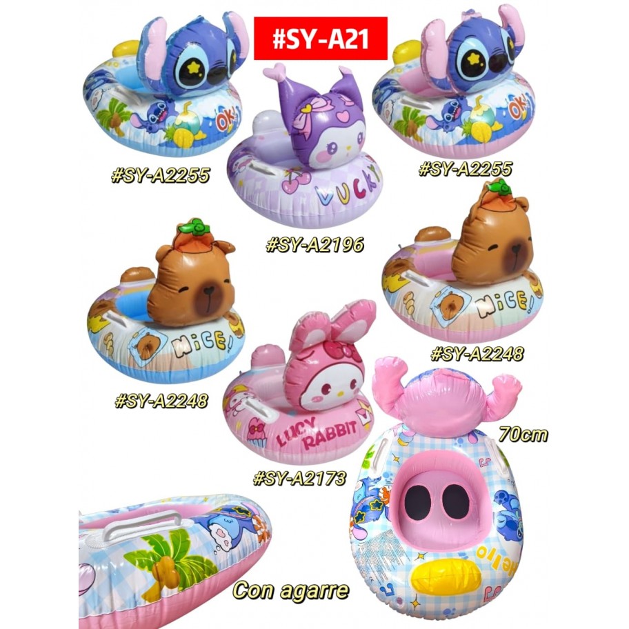 FLOTADOR CON AGARRE Y SONIDO INFANTIL #SY-A21