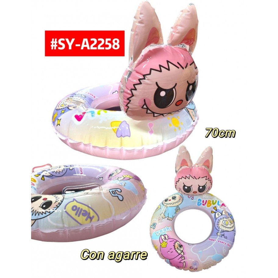 FLOTADOR CON AGARRE LABUBU #SY-A2258 PROMO