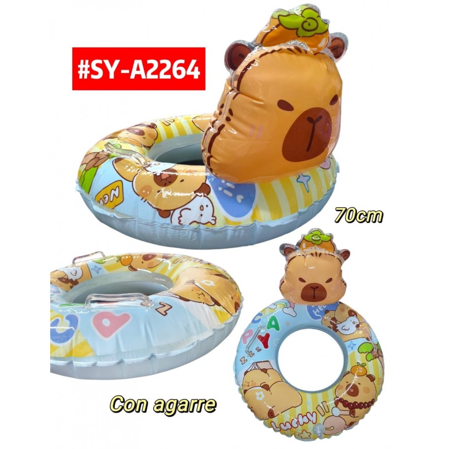 FLOTADOR CON AGARRE CAPYBARA #SY-A2264