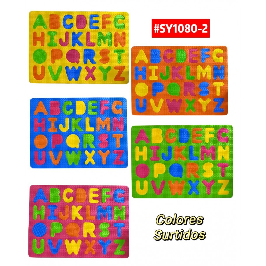 PLANTILLA DEL ABECEDARIO #SY1080-2