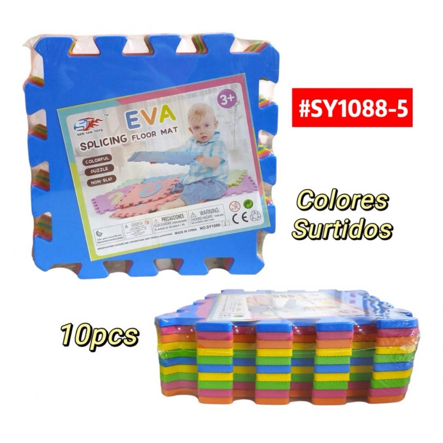 ALFOMBRA DE 10pcs #SY1088-5