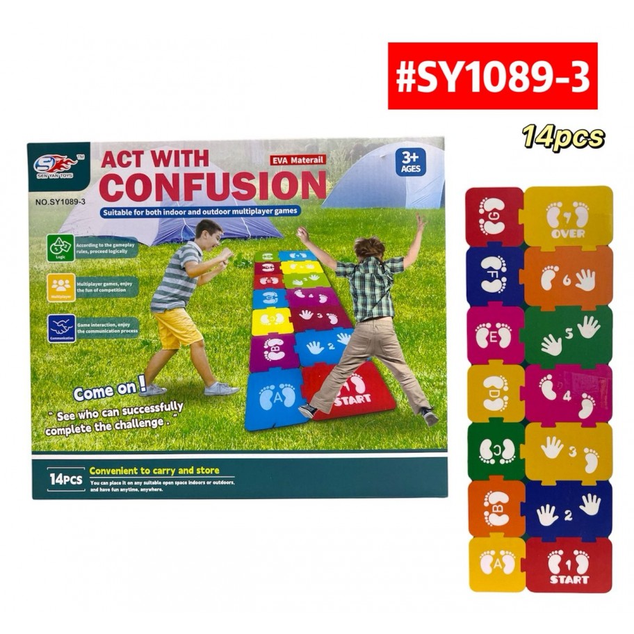 ALFOMBRA DIDACTICA DE 14pcs #SY1089-3